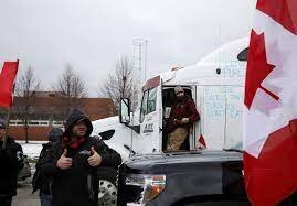 کامیون‌داران کانادایی همچنان به اعتراضات خود ادامه می‌دهند