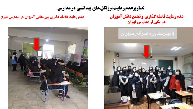 استفاده 55درصدی از ماسک در شرایط اُمیکرونی / 6 چالش کرونایی در مدارس