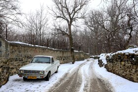 ایران زیباست؛ زمستان در كوچه باغ‌های همدان