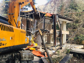 حکم تخریب ۱۳ ساختمان در حاشیه رود چالوس صادر شد