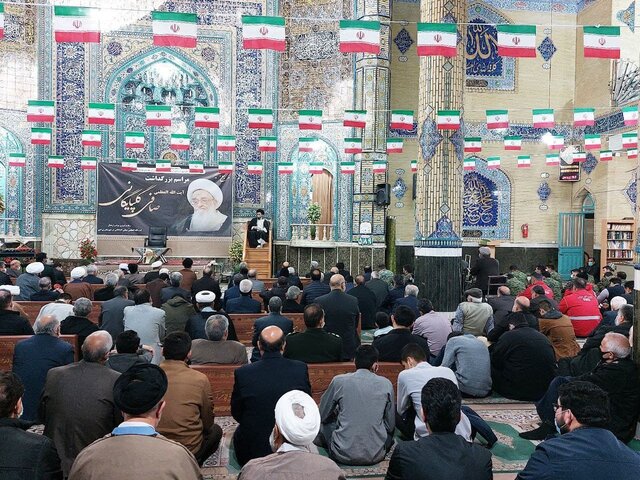 مراسم بزرگداشت ارتحال آیت‌الله العظمی صافی گلپایگانی در ورامین برگزار شد