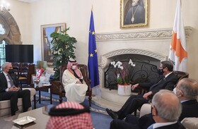 رایزنی وزیرخارجه عربستان با رئیس‌جمهور قبرس درخصوص ایران