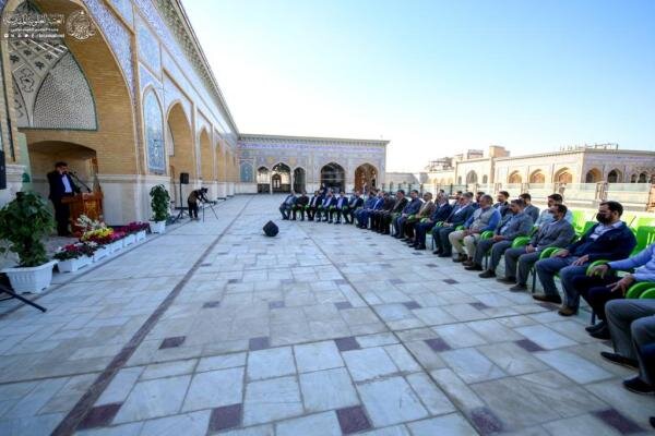 رونمایی جدید در حرم امام علی (ع)