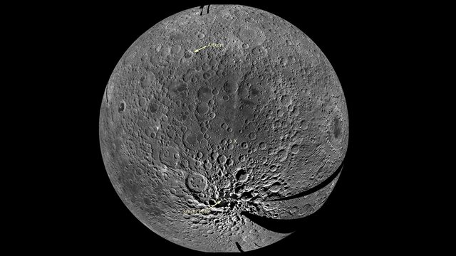 تصاویر ناسا از دهانههای برخوردی به مناسبت رویداد ورزشی "سوپربول"