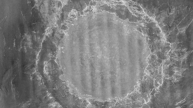 تصاویر ناسا از دهانههای برخوردی به مناسبت رویداد ورزشی "سوپربول"