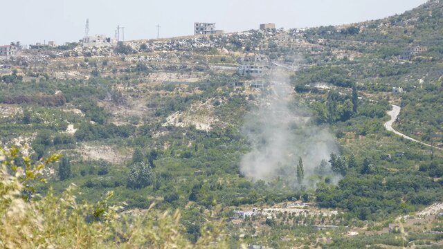 سقوط بالگرد ارتش سوریه در حومه لاذقیه 