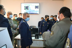 بازدید فرمانده کل ارتش از فرماندهی آموزش‌های هوایی شهید خضرایی
