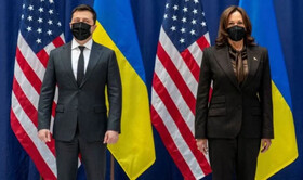 هریس بر حمایت آمریکا از حاکمیت اوکراین تاکید کرد