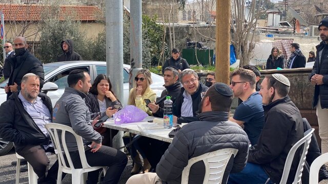 تنش در محله الشیخ جراح قدس در پی انتقال دفتر عضو تندروی کنست به مقابل منازل فلسطینیها