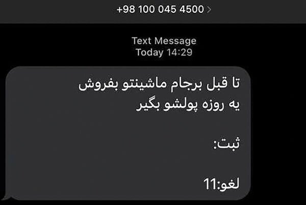 «تا قبل برجام ماشینتو بفروش»