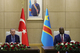 امضای ۷ قرارداد امنیتی، اقتصادی و نظامی در سفر ارودغان به کنگو