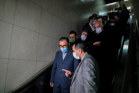 بازدید استاندار خراسان رضوی از خط ۲ قطارشهری مشهد
