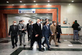 بازدید استاندار خراسان رضوی از خط ۲ قطارشهری مشهد

