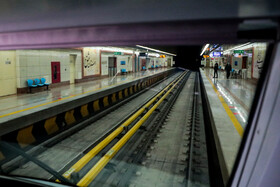 بازدید استاندار خراسان رضوی از خط ۲ قطارشهری مشهد
