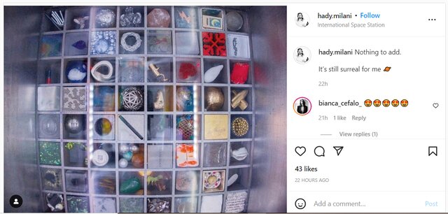 اثر هنرمند ایرانی در ایستگاه فضایی بینالمللی