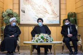 مراسم استقبال از رئیس جمهور در بازگشت از قطر