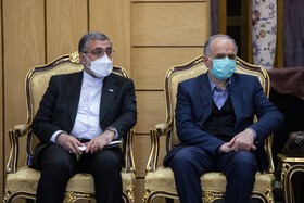 مراسم استقبال از رئیس جمهور در بازگشت از قطر