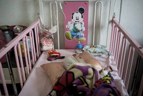 بخش بستری بیماران مشکوک به کرونا بیمارستان اکبر مشهد