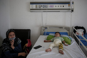 بخش بستری بیماران مشکوک به کرونا بیمارستان اکبر مشهد