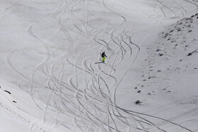 پیست اسکی «تاریک دره» - همدان