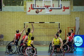 قهرمانی تیم شهروند آمل در لیگ برتر بسکتبال با ویلچر مردان کشور