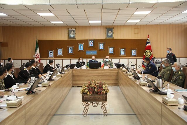 بازدید هیات عالی‌رتبه نظامی پاکستان از دانشگاه فرماندهی و ستاد ارتش