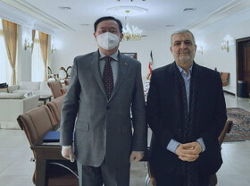 دیدار سفیر چین در تهران با کاظمی قمی