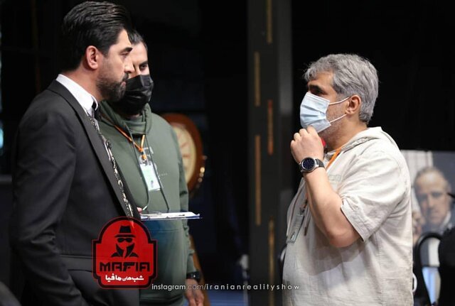 سعید ابوطالب و محمد علیمردانی در پشت صحنه شبهای مافیا برخی بازیگرها انتظار دارند در مافیا به آنها تقلب برسانیم!