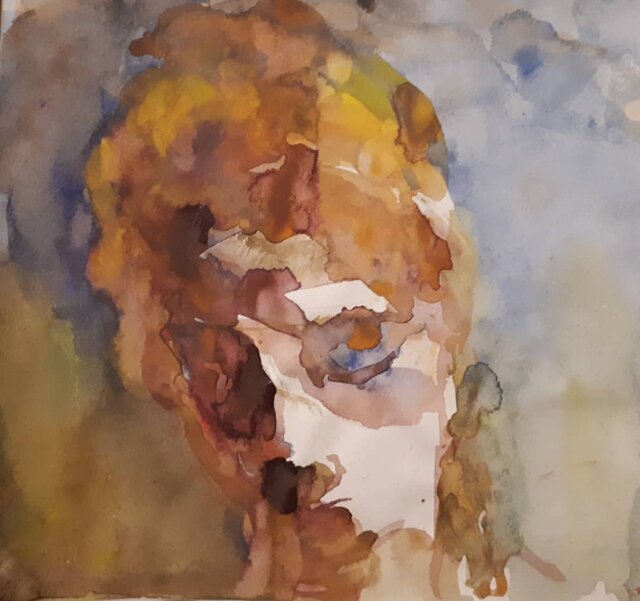 اثری از منصور ایمانی درگذشت یک هنرمند نقاش در ۴۴ سالگی