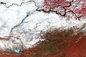 آمریکا از لنز ماهواره "لندست ۹"