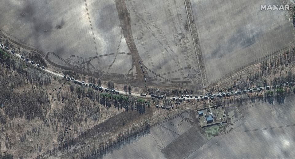 ششمین روز حمله روسیه به اوکراین/کاروان ۶۴ کیلومتری نظامیان روسی در راه کی‌یف