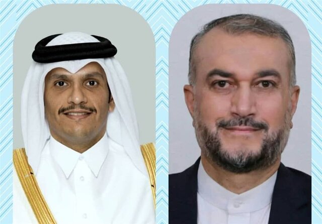گفت‌وگوی وزیر خارجه قطر با امیرعبداللهیان