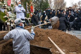 مراسم تشییع و خاکسپاری زهره فکور‌صبور