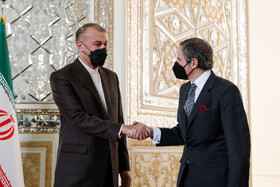 دیدار رافائل گروسی، مدیر کل آژانس بین‌المللی انرژی با حسین امیرعبداللهیان، وزیر امور خارجه