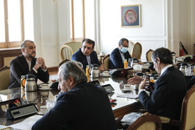 دیدار رافائل گروسی، مدیر کل آژانس بین‌المللی انرژی با حسین امیرعبداللهیان، وزیر امور خارجه