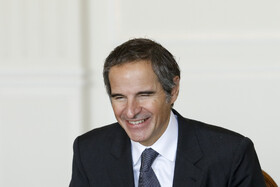 دیدار رافائل گروسی، مدیر کل آژانس بین‌المللی انرژی با حسین امیرعبداللهیان، وزیر امور خارجه