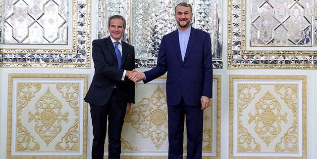 عکس: آرشیو گروسی با امیرعبداللهیان دیدار کرد