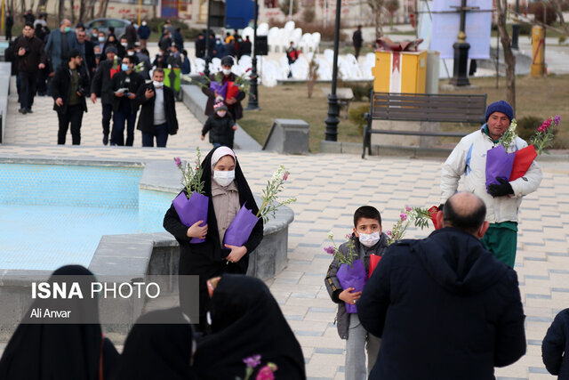 آئین روز درختکاری در اردبیل