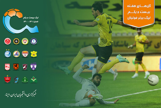 ویدئو / گلهای هفته بیست و یکم لیگ برتر فوتبال ویدئو / گلهای هفته بیست و یکم لیگ برتر فوتبال