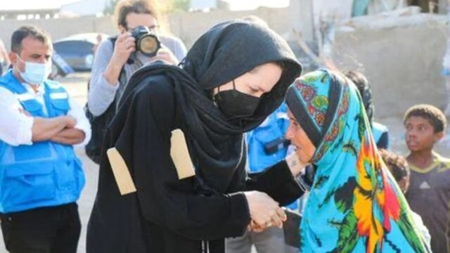 آنجلینا جولی در عدن: وضعیت یمن، یکی از بدترین بحرانهای انسانی جهان است