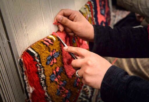 گرههای کور فرش ایران