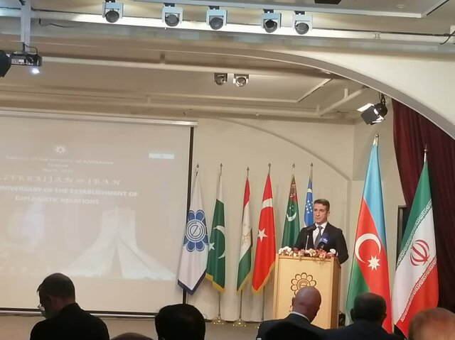 سفیر باکو در تهران: همکاری متقابل ایران و آذربایجان به تحکیم ثبات و امنیت در منطقه میانجامد سفیر باکو در تهران: همکاری متقابل ایران و آذربایجان به تحکیم ثبات و امنیت در منطقه میانجامد
