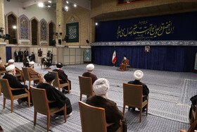 دیدار رئیس و نمایندگان مجلس خبرگان رهبری با رهبر معظم انقلاب اسلامی 12