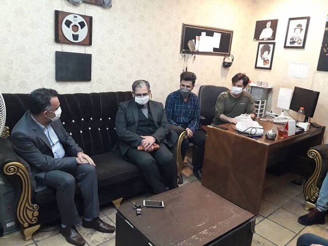 بازدید مدیر جدید تئاتریها از سنگلج و تئاتر شهر