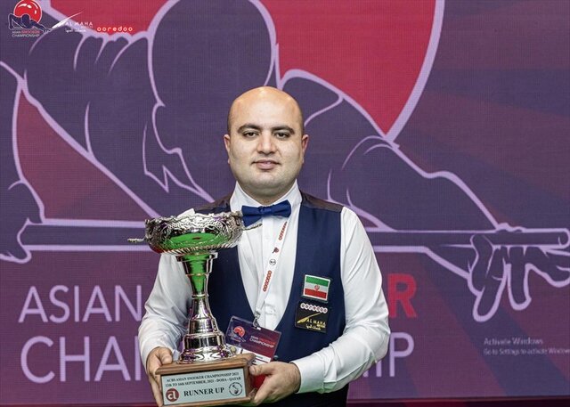 سرخوش نائب قهرمان شد سرخوش نائب قهرمان شد