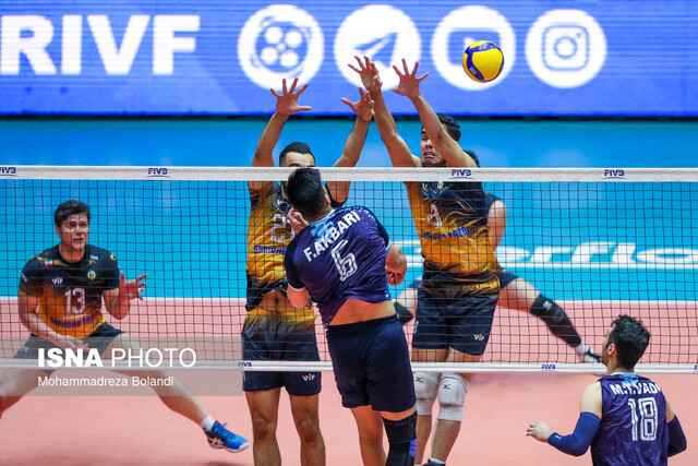 تزئینی دهیاری قلعه حسن، قهرمان مسابقات والیبال جام نوروزی روستای عشایری شیروان