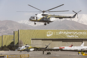 رزمایش مشترک امداد هوایی شهر تهران با سناریوی بحران زلزله