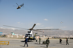 رزمایش مشترک امداد هوایی شهر تهران با سناریوی بحران زلزله
