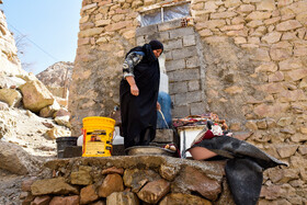 آیین سنتی «خانه تکانی» در روستای اسفیدان خراسان شمالی 21