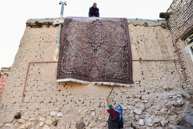 آیین سنتی «خانه تکانی» در روستای اسفیدان خراسان شمالی 22